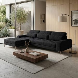 Sala esquinera GIBRA i negro