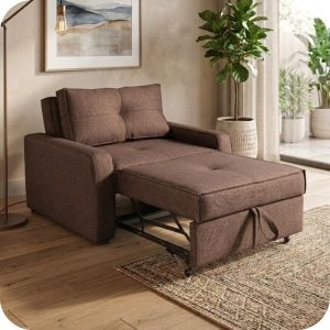 Sillón MANNE sofá cama café