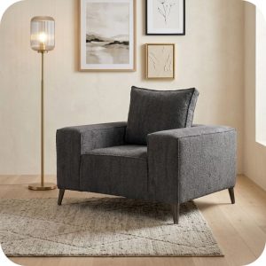 Sillón SOFÍA gris oxford