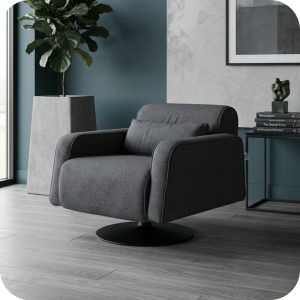 Sillón ocasional giratorio KITE