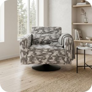 Sillón ocasional giratorio STAIN