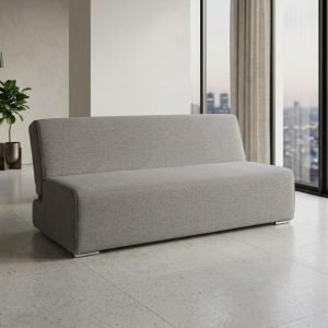 Sofá Cama ECO CLEAN individual gris claro