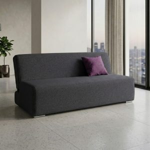 Sofá Cama ECO CLEAN individual gris oxford