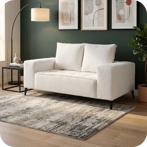 Sofa Loveseat Sofía blanco