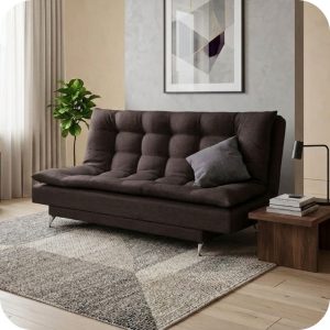 Sofá cama CARMEN café matrimonial
