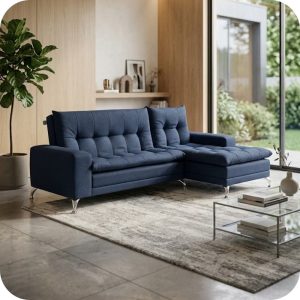 Sofá cama CARMEN d azul