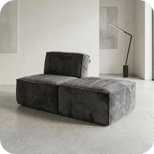 Sofá cama FERNANDA gris oxford