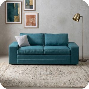 Sofá cama LEONOR matrimonial aqua