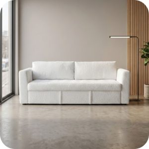 Sofá cama Tiffany queen blanca